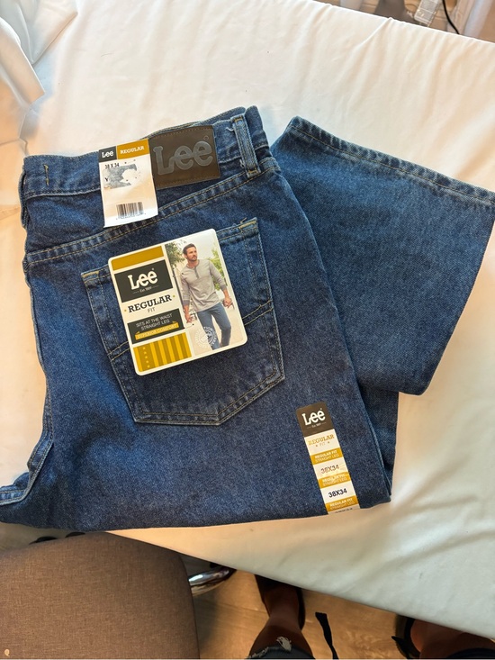 Lee Other - Lee Men's Relaxed Fit Blue Jeans